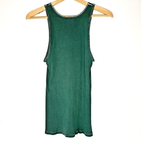 West Hollywood Green XL Tee youth tank summer pool y2k - Picture 4 of 4